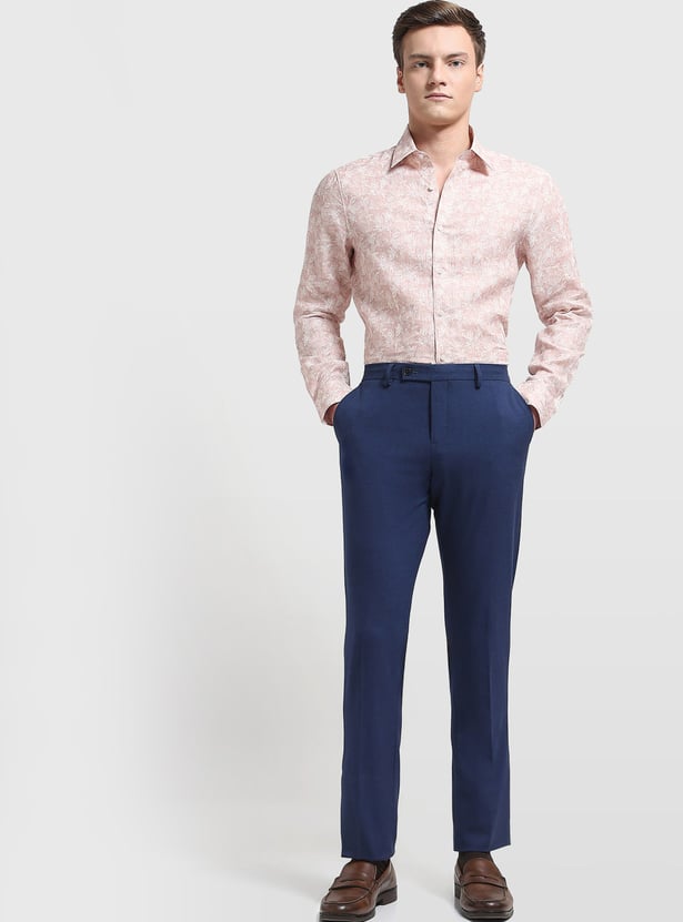 ARROW Floral Print Slim Fit Formal Shirt