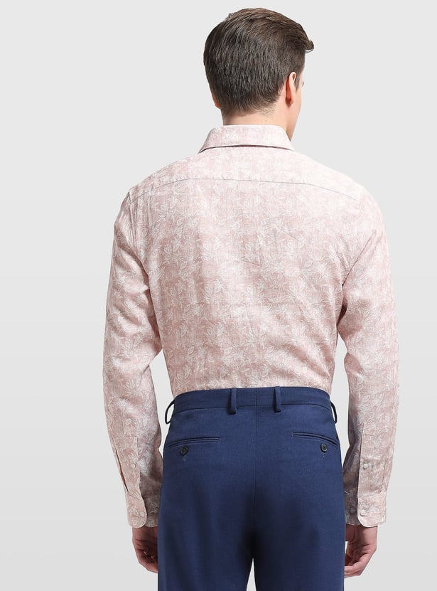 ARROW Floral Print Slim Fit Formal Shirt