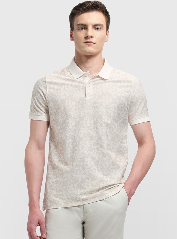 ARROW Floral Print Regular Fit T-shirt