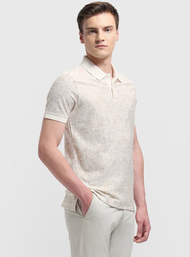 ARROW Floral Print Regular Fit T-shirt