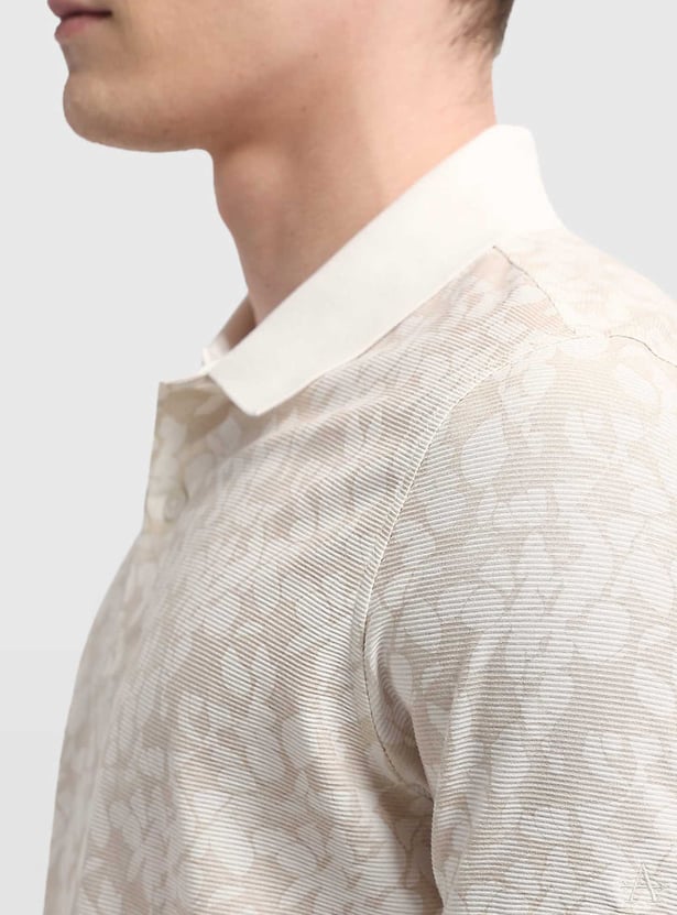 ARROW Floral Print Regular Fit T-shirt