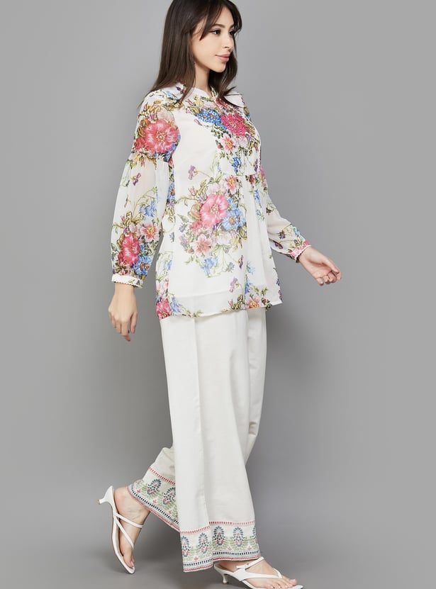 SPAN Printed Palazzos