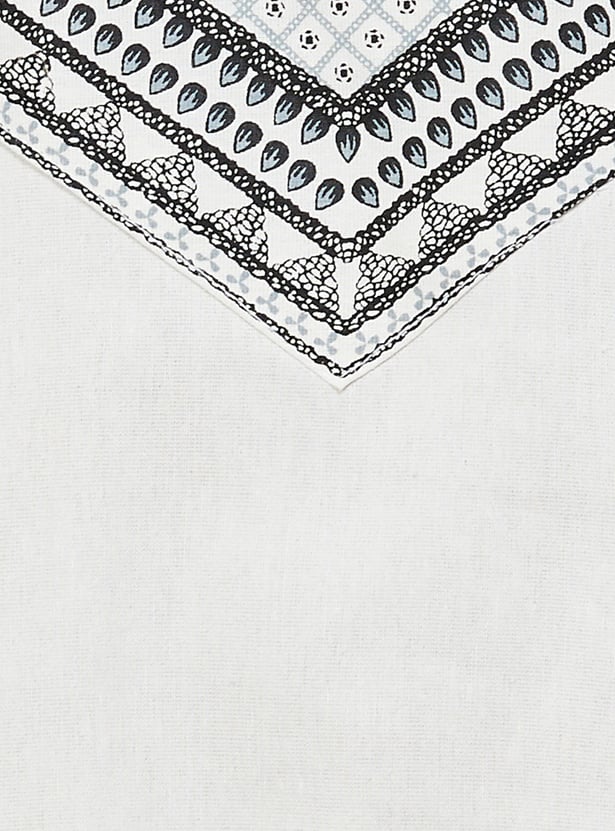 SPAN Embroidered Kurta Set