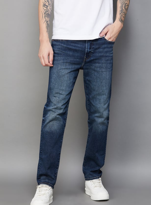 AMERICAN EAGLE Whiskered Slim Straight Jeans