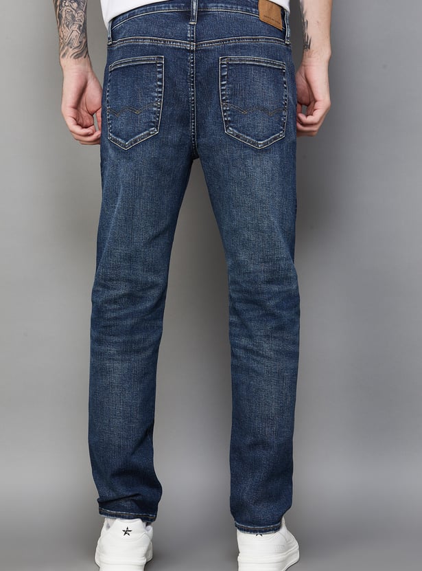 AMERICAN EAGLE Whiskered Slim Straight Jeans