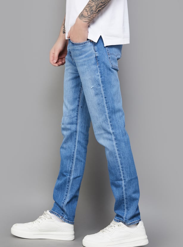 AMERICAN EAGLE Distressed Slim Straight Jeans