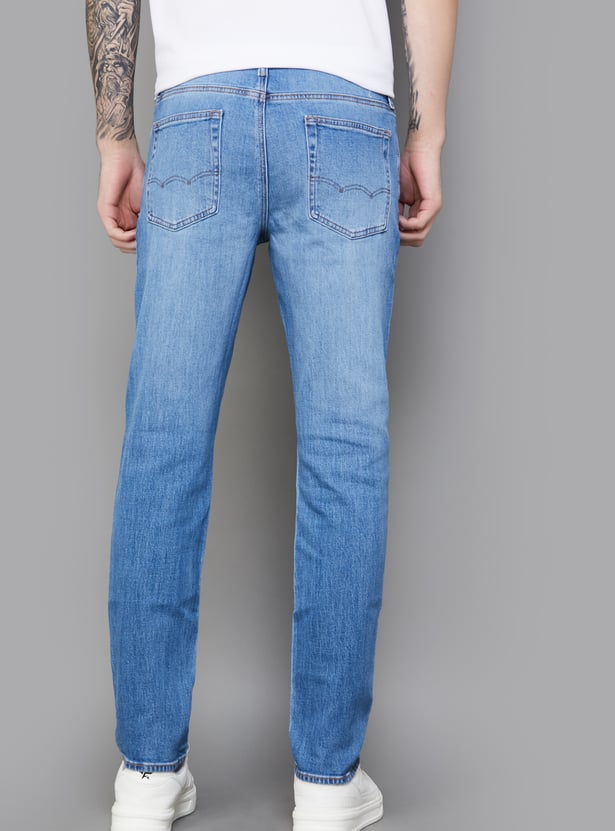 AMERICAN EAGLE Distressed Slim Straight Jeans