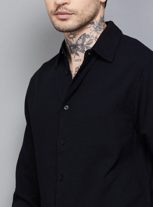 CELIO Solid Regular Fit Shirt