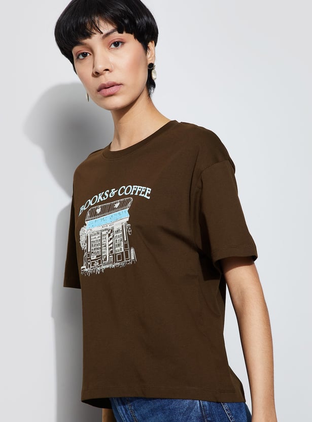 FAME FOREVER Graphic Print T-shirt
