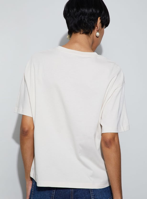 FAME FOREVER Graphic Print T-shirt