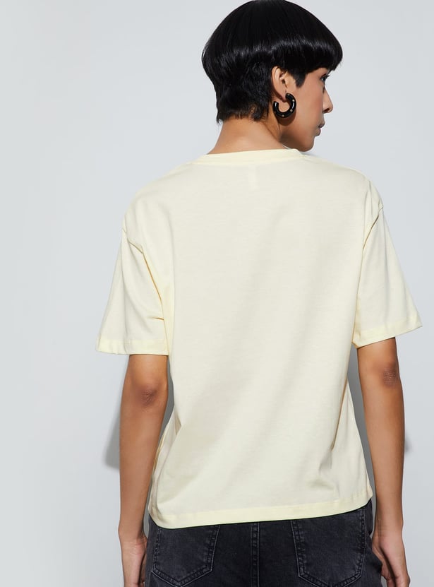 FAME FOREVER Graphic Print T-shirt