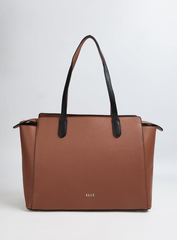 ELLE Textured Laptop Bag