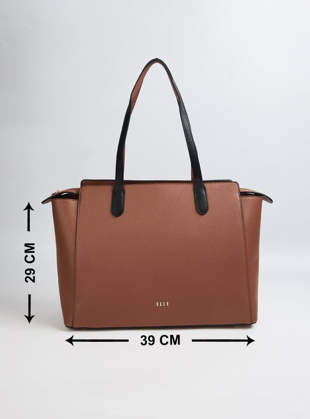 ELLE Textured Laptop Bag