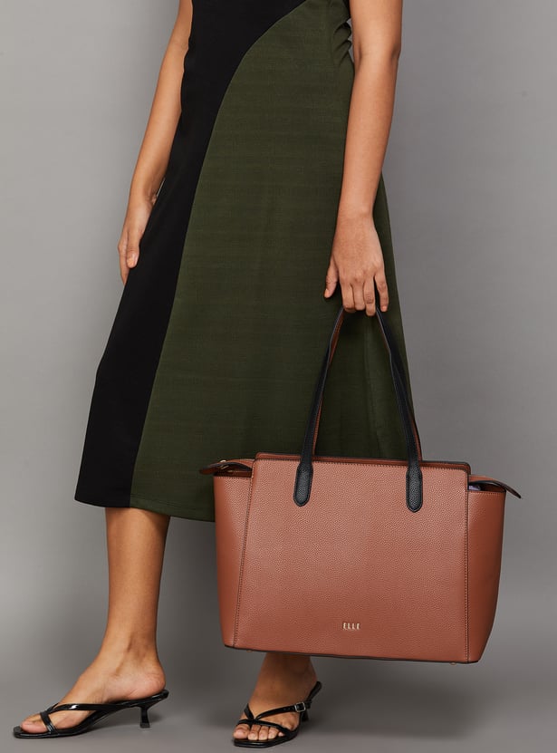 ELLE Textured Laptop Bag