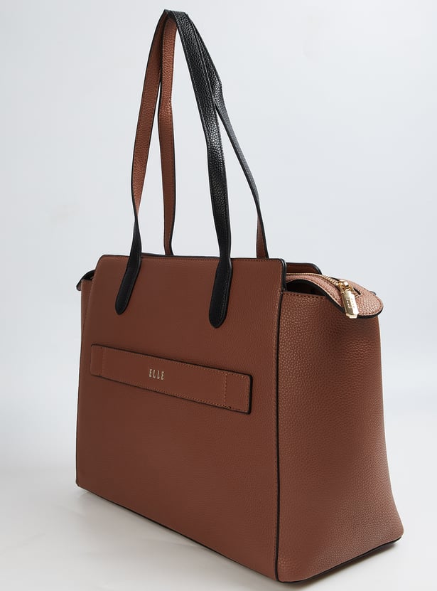ELLE Textured Laptop Bag