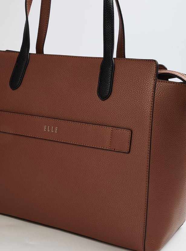 ELLE Textured Laptop Bag