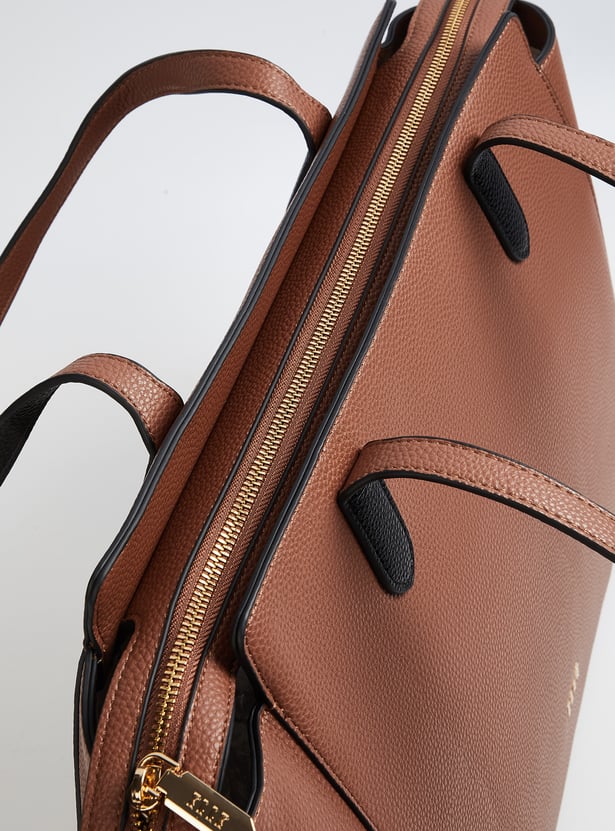 ELLE Textured Laptop Bag