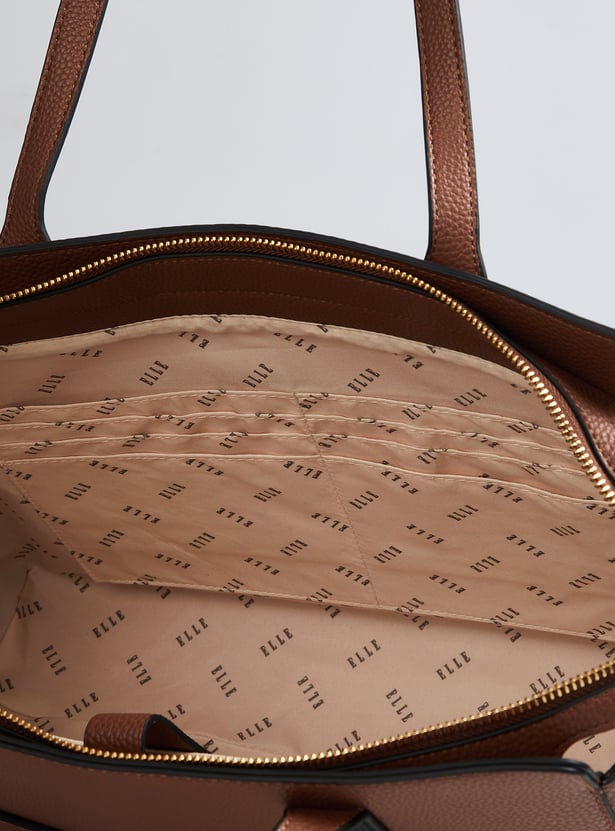 ELLE Textured Laptop Bag
