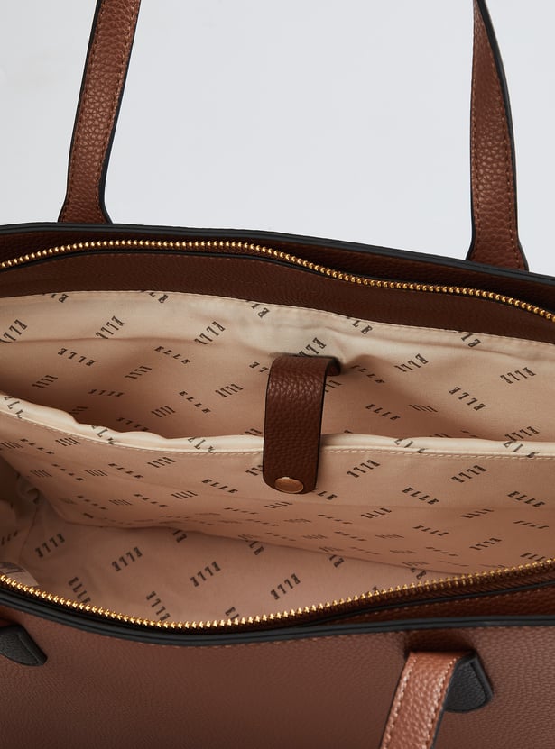 ELLE Textured Laptop Bag