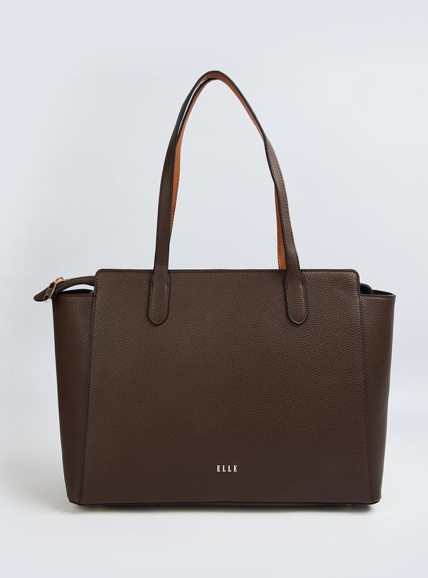 ELLE Textured Laptop Bag