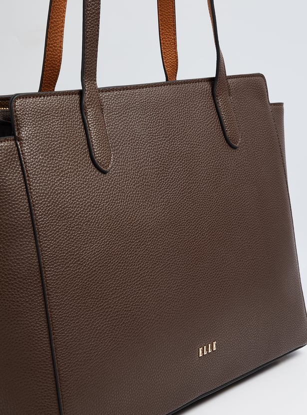 ELLE Textured Laptop Bag