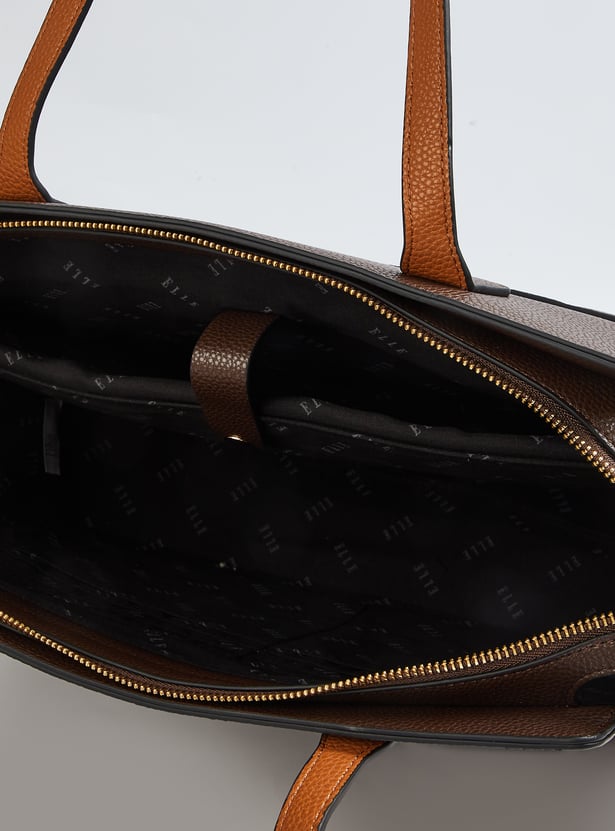 ELLE Textured Laptop Bag