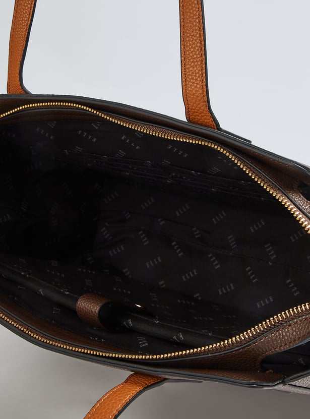 ELLE Textured Laptop Bag