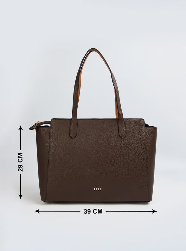 ELLE Textured Laptop Bag