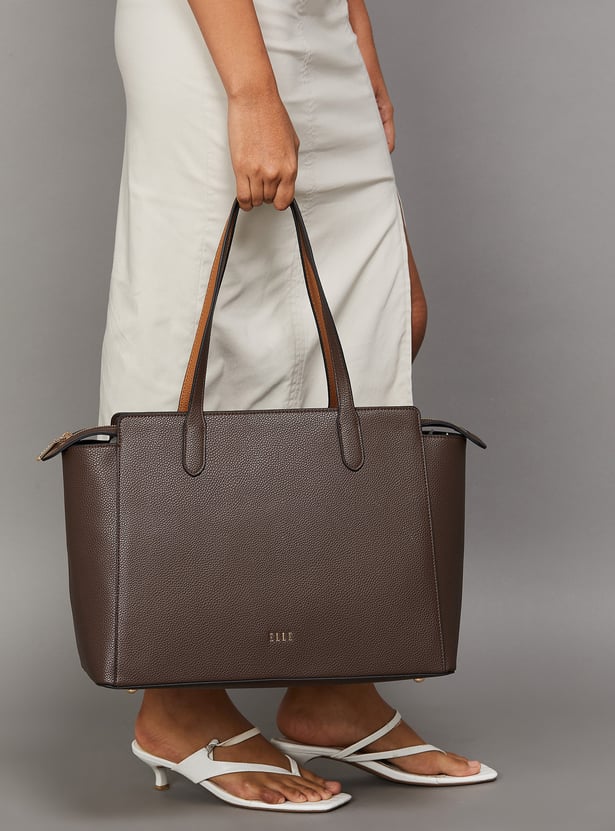 ELLE Textured Laptop Bag
