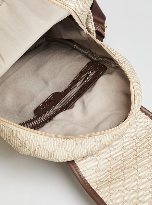 GINGER Geometric Print Backpack
