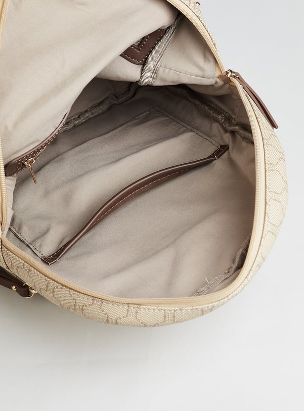 GINGER Geometric Print Backpack