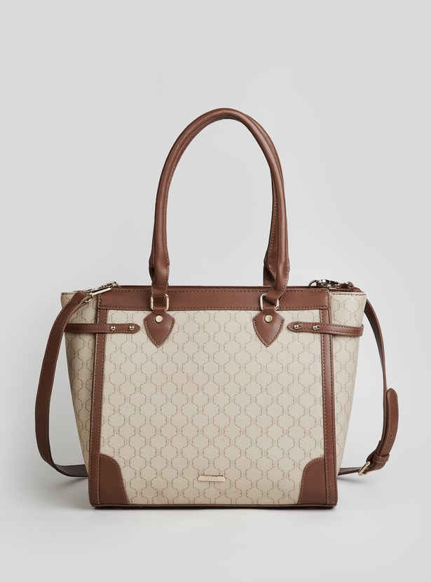 CODE Textured Shoulder Bag