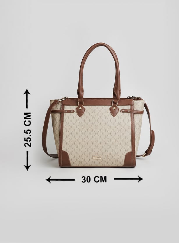 CODE Textured Shoulder Bag