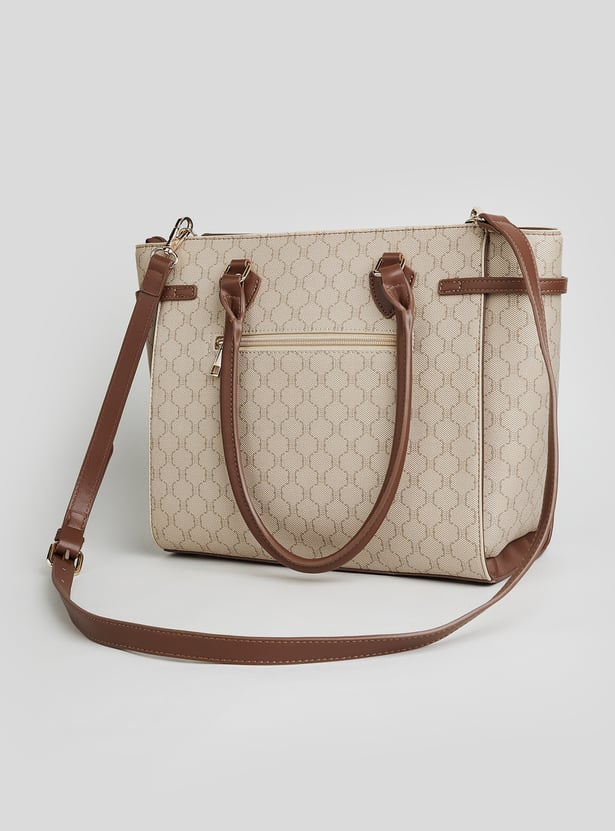 CODE Textured Shoulder Bag