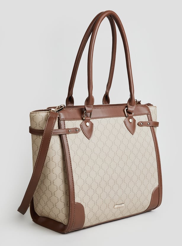 CODE Textured Shoulder Bag
