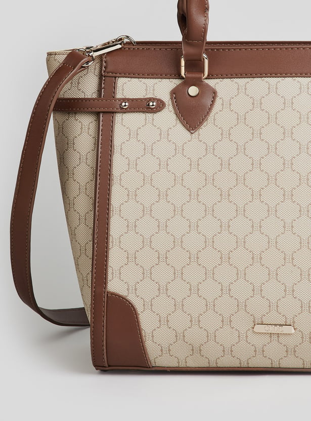 CODE Textured Shoulder Bag