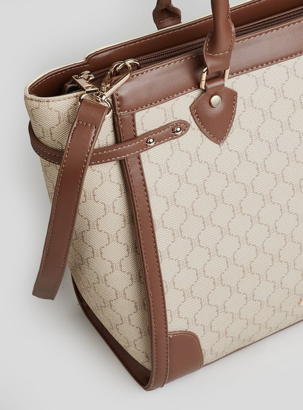 CODE Textured Shoulder Bag