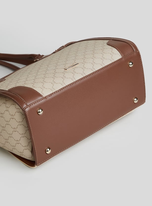 CODE Textured Shoulder Bag