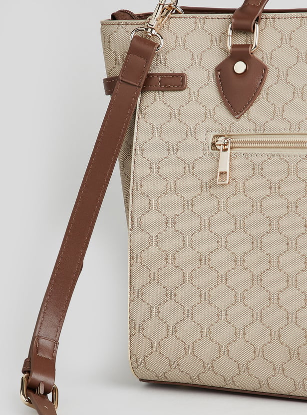 CODE Textured Shoulder Bag