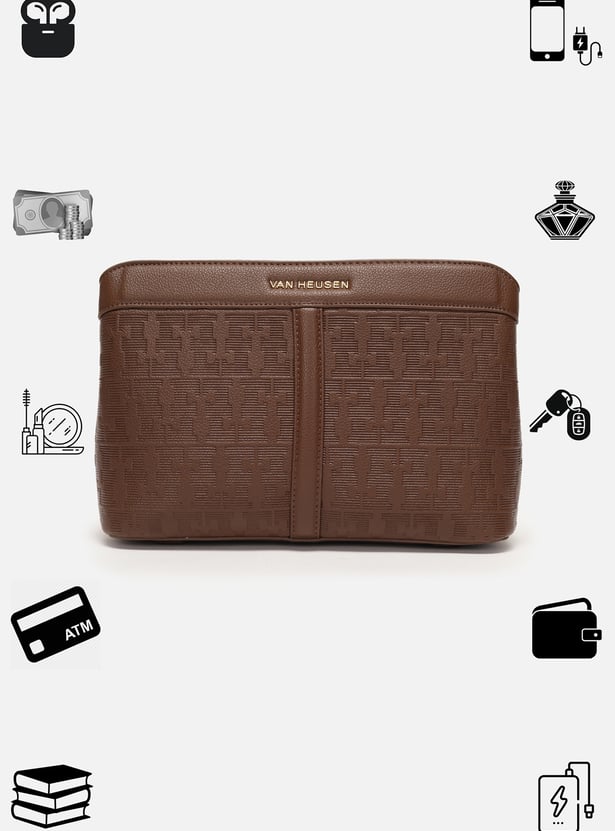 VAN HEUSEN Textured Sling Bag