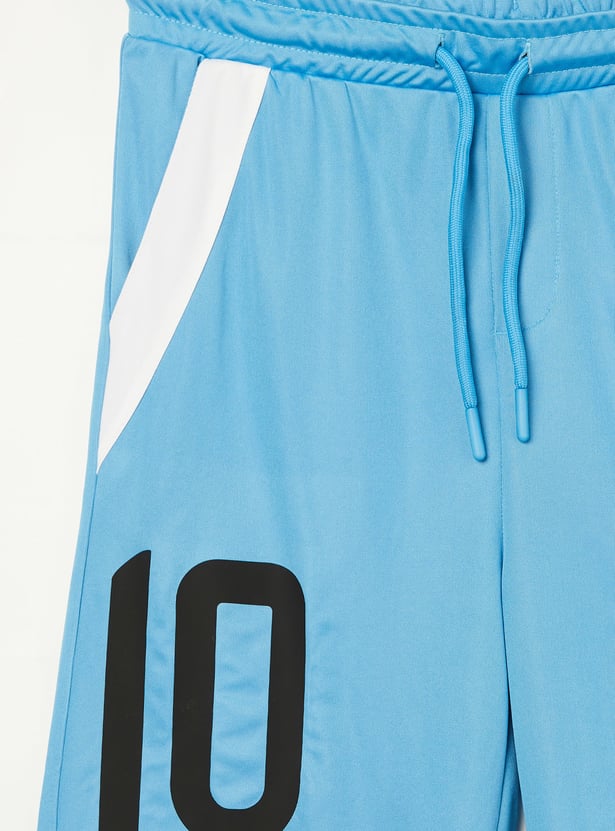 FAME FOREVER Boys Contrast Taping Shorts