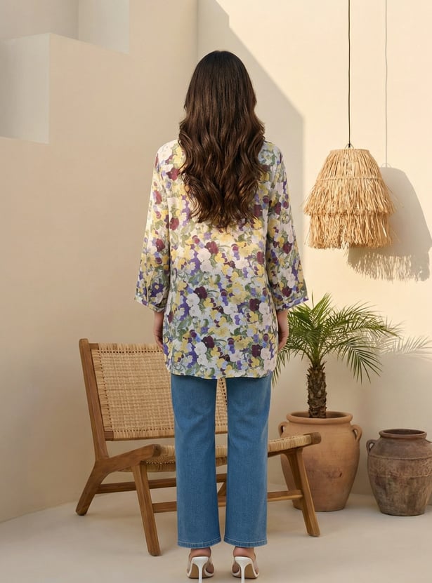 W Floral Print Tunic