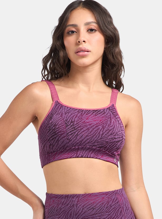 AMANTE Padded Non Wired Seamed Sports Bra