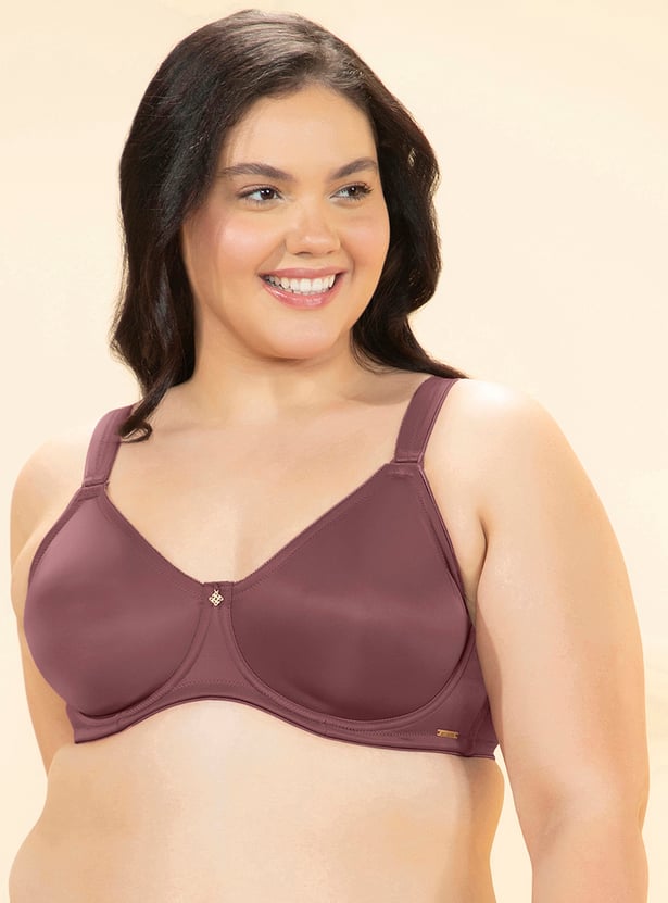 AMANTE Non Padded Wired Seamed Support Bra