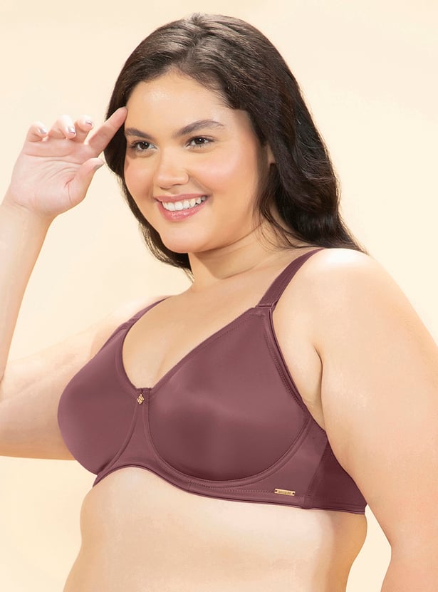 AMANTE Non Padded Wired Seamed Support Bra