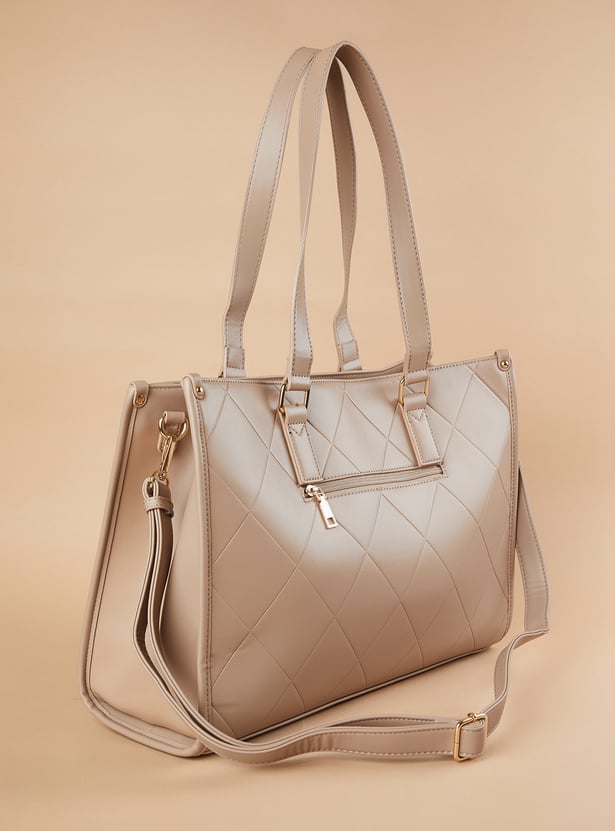 CODE Quilted Laptop Bag with Insulated Pocket