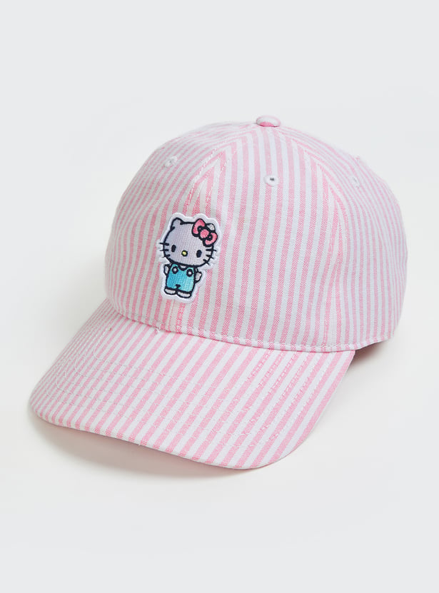 KIDSVILLE Girls Hello Kitty Baseball Cap