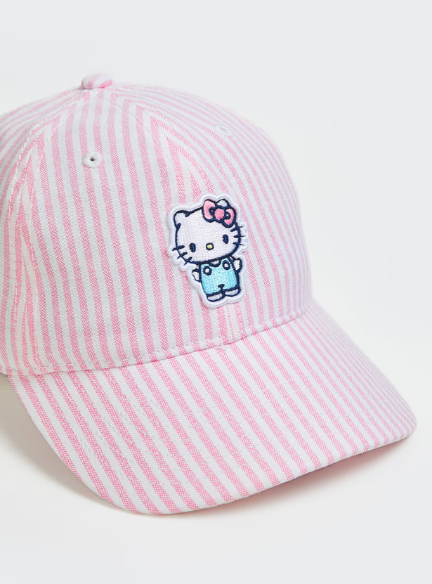 KIDSVILLE Girls Hello Kitty Baseball Cap