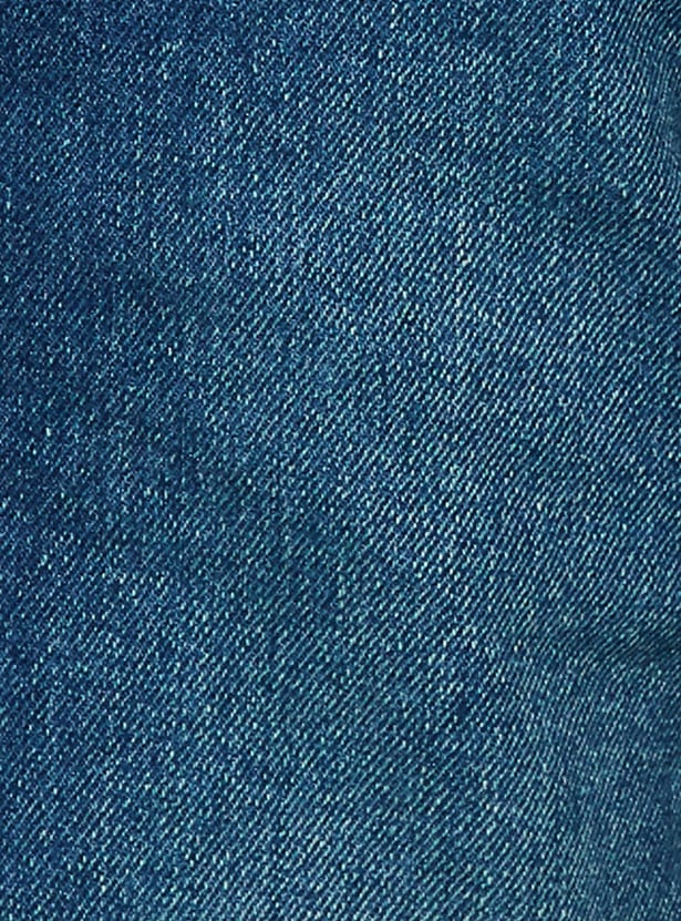 DENIMIZE Washed Slim Straight Jeans
