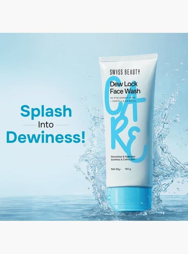 SWISS BEAUTY Dew Lock Face Wash - 100 g